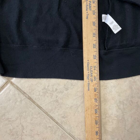 Athleta Studio Wrap Waterfall Open Front Cardigan women’s XXS black magnetic - Picture 6 of 12